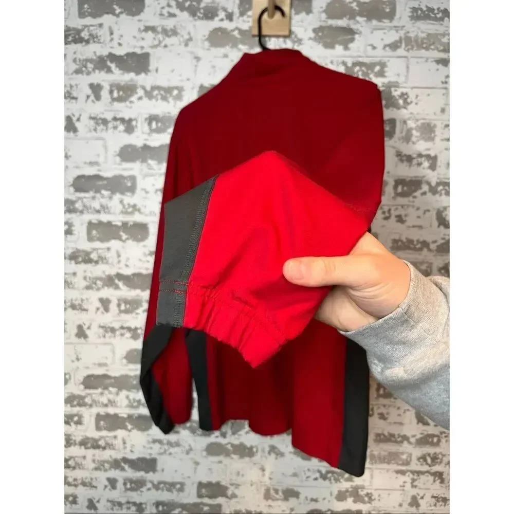 Nike | mens red dry fit 1/4 zip pullover